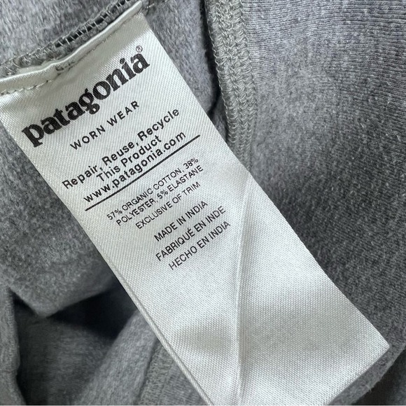 Patagonia W’s Fitz Roy Bison Ahnya Crew Sweatshirt-Drifter Gray M - Picture 8 of 8